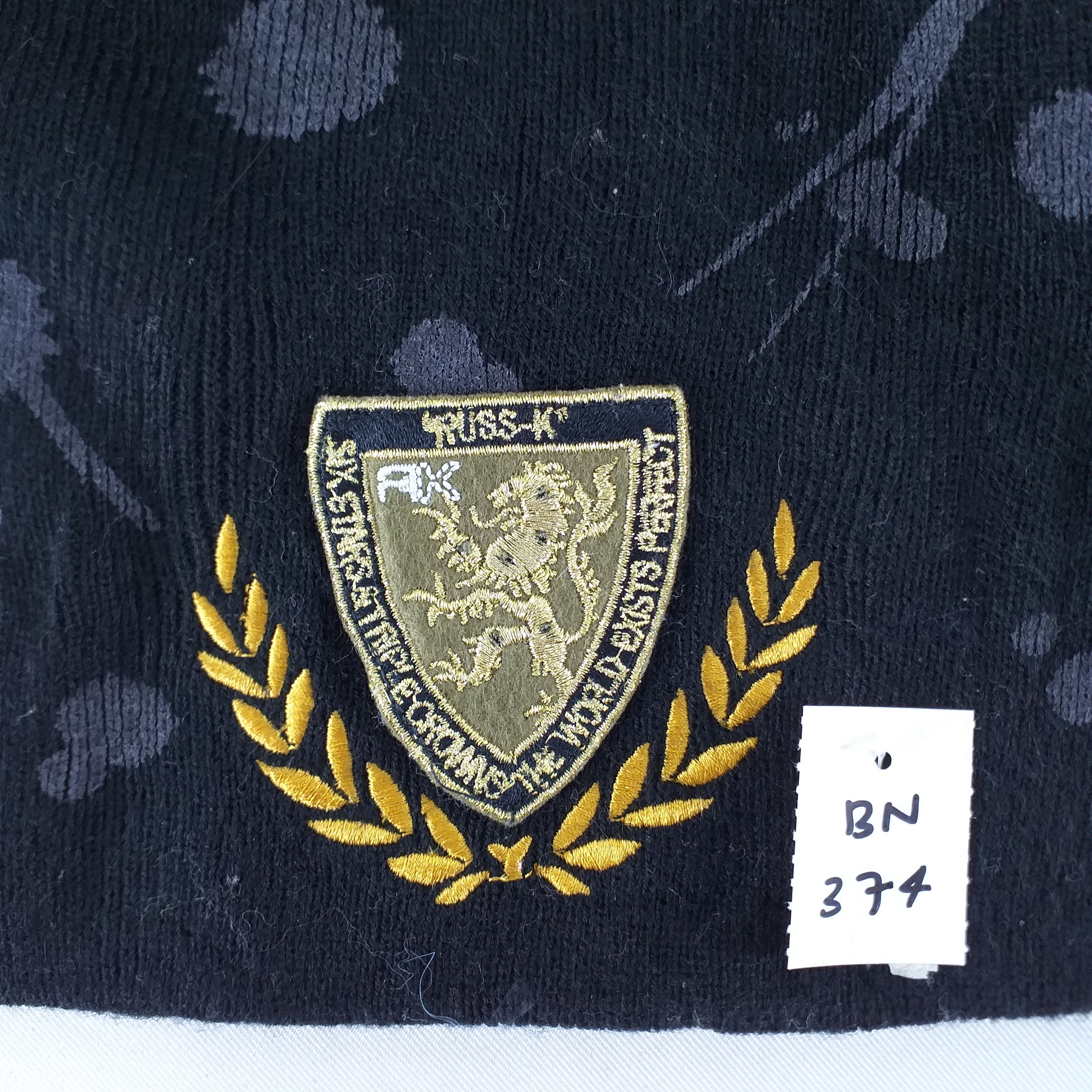 Japanese Brand Russ K Embroidery Snow Cap Hat Beanie -BN374 Size ONE SIZE - 7 Thumbnail