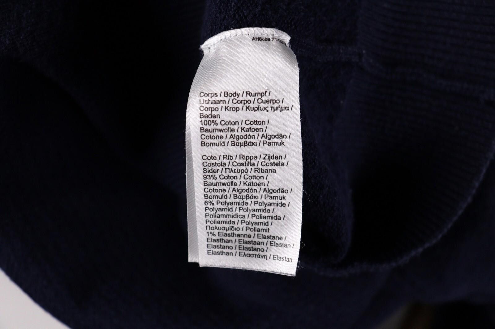 Lacoste Lacoste Blue Cotton Knit Sweater Size FR 6 / US XL Size US XL / EU 56 / 4 - 9 Thumbnail