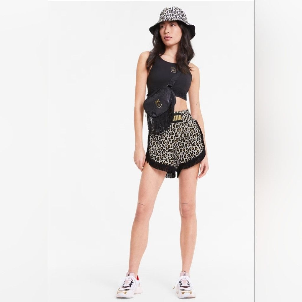 Charlotte Olympia Charlotte Olympia X Puma Leopard Print Athletic Set Size 30" / US 8 / IT 44 - 6 Thumbnail