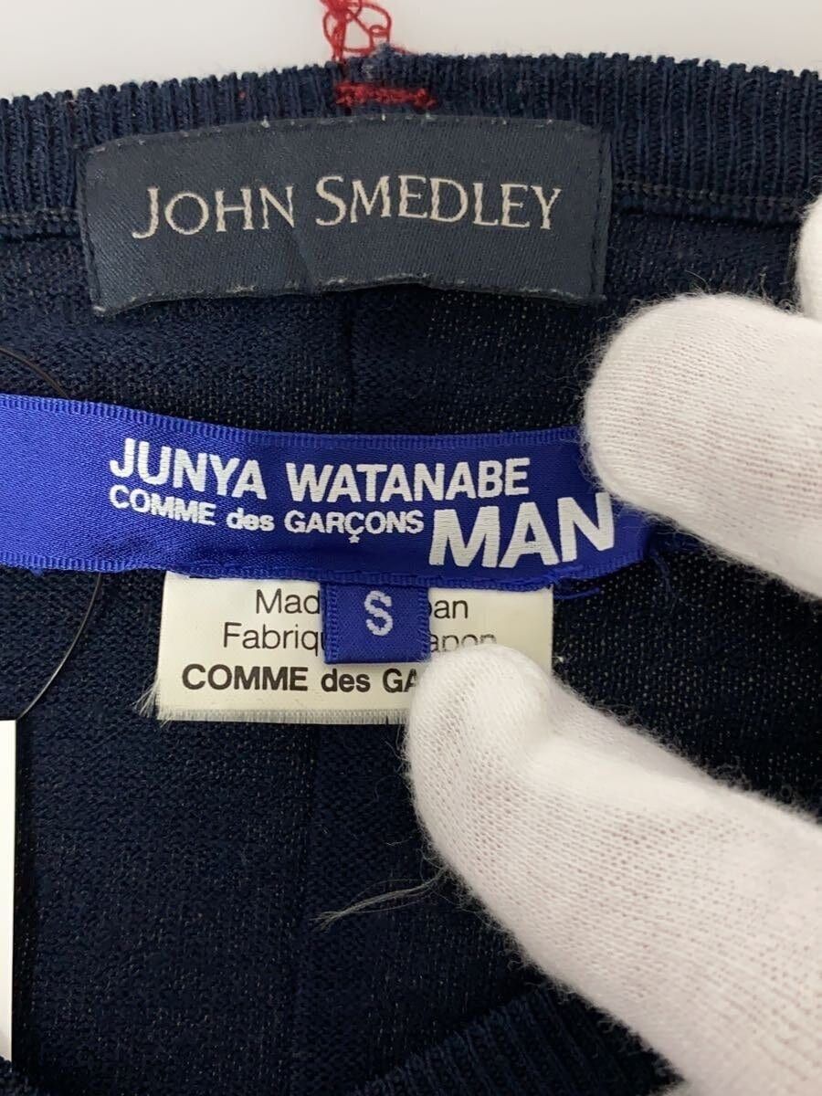 Junya Watanabe Contrast Overlock Stitch Wool Knit Sweater - Comme Size US S / EU 44-46 / 1 - 4 Thumbnail
