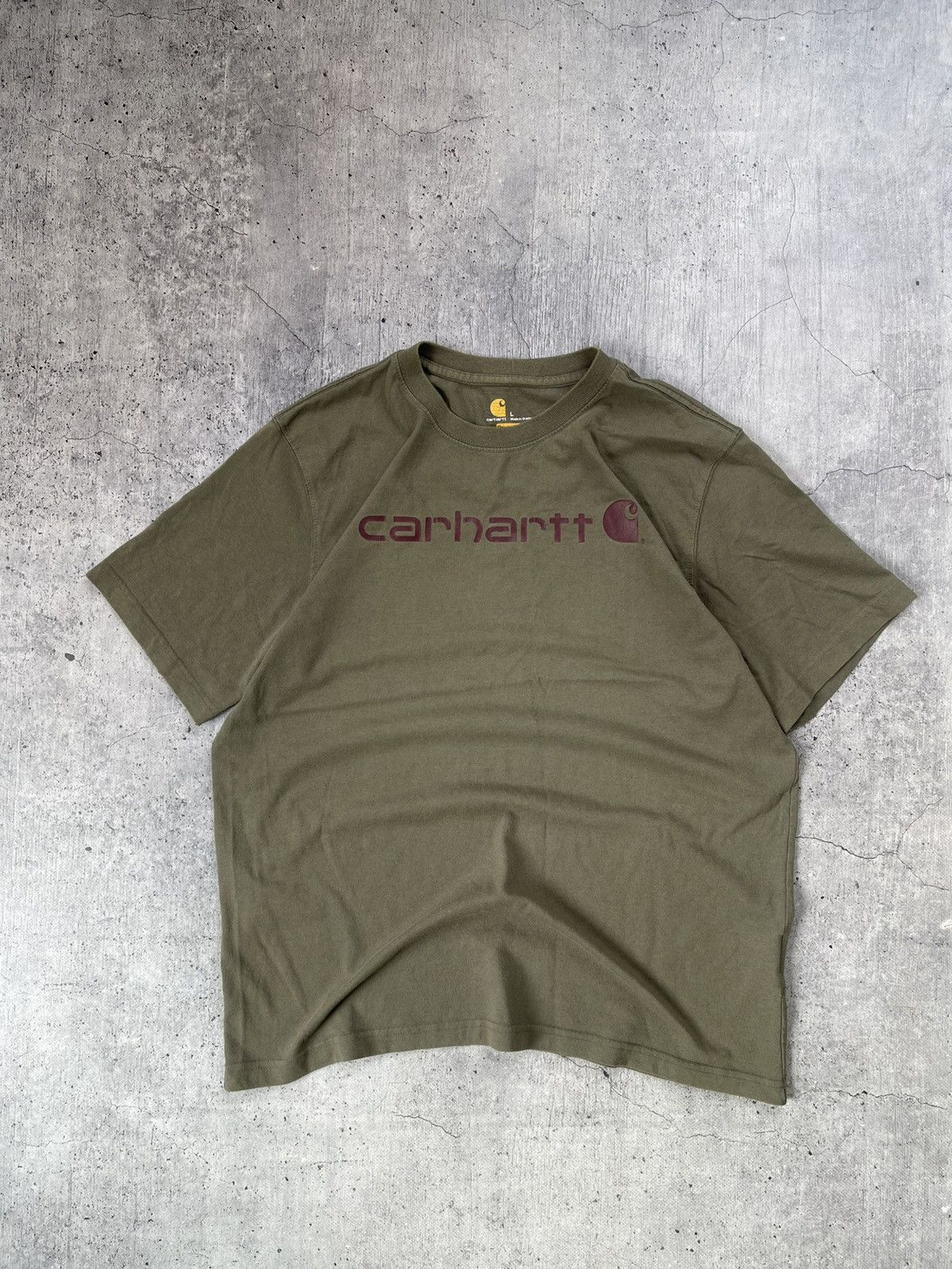 Carhartt × Carhartt Wip × Vintage 🇺🇸 Vintage 90s Carhartt t-shirt rare retro Y2K hype Size US L / EU 52-54 / 3 - 2 Thumbnail