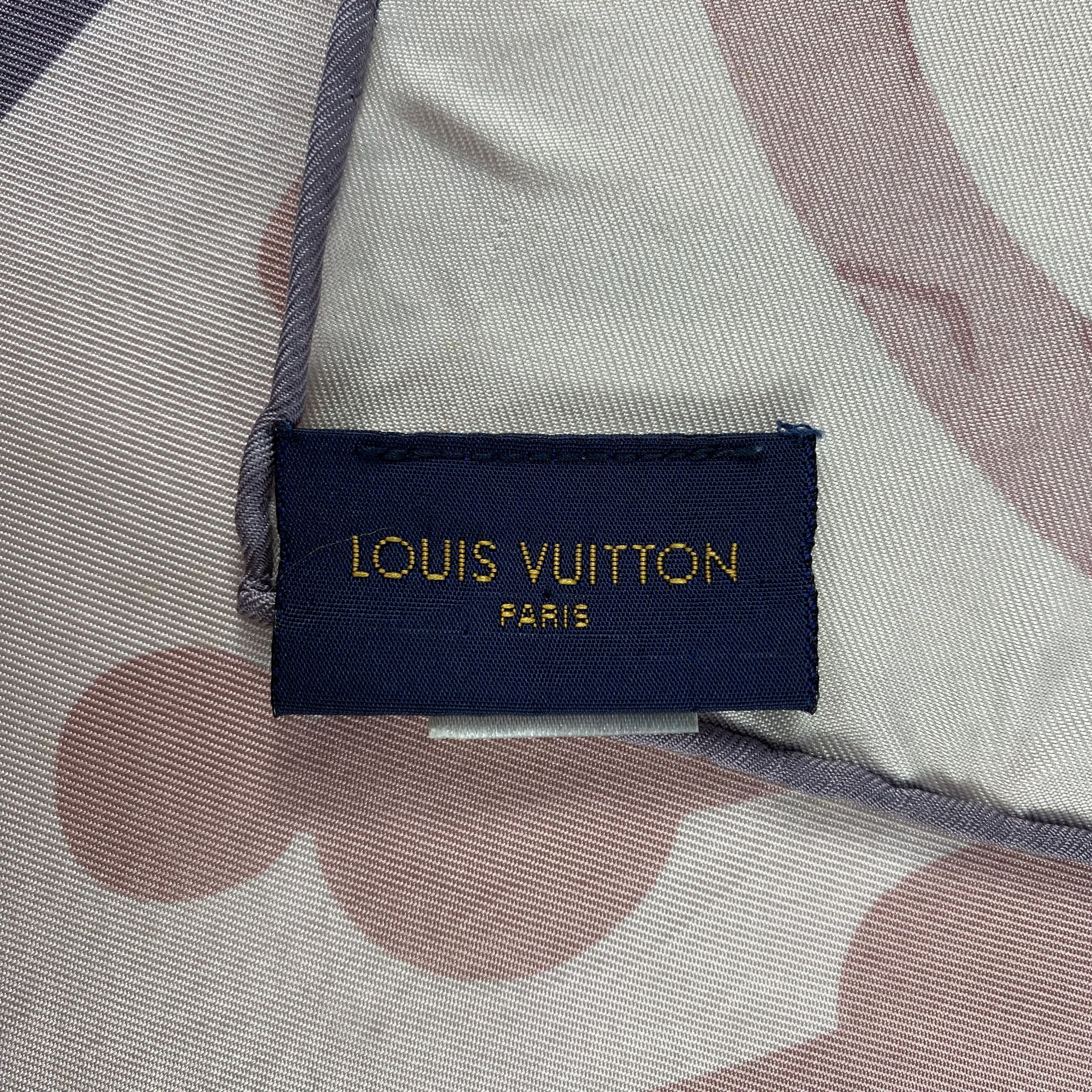 Louis Vuitton Vintage Louis Vuitton Silk Scarf Size ONE SIZE - 8 Thumbnail