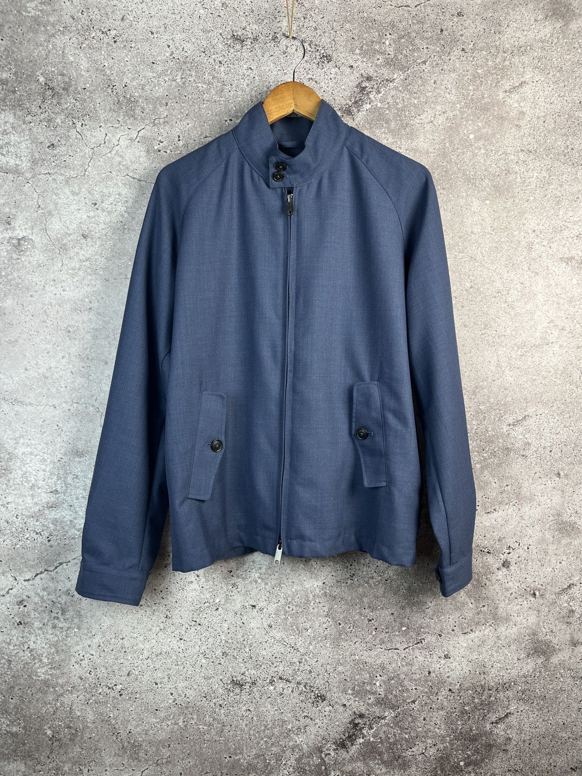 Baracuta Baracuta G9 Jacket 42 Blue Wool Blend Made in Italy 🇮🇹 Size US L / EU 52-54 / 3 - 1 Thumbnail