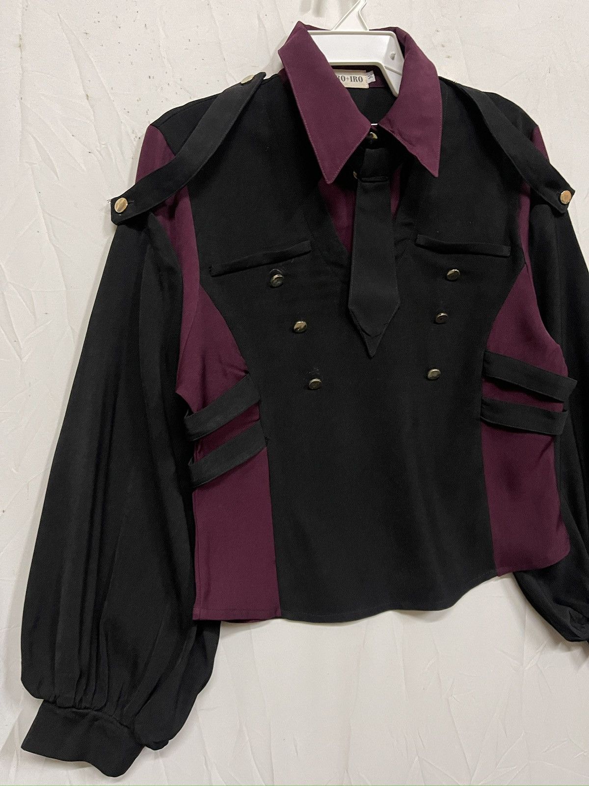Vintage OFFER‼️Grail‼️gothic avant grade ballon sleeve blouse Size M / US 6-8 / IT 42-44 - 4 Thumbnail