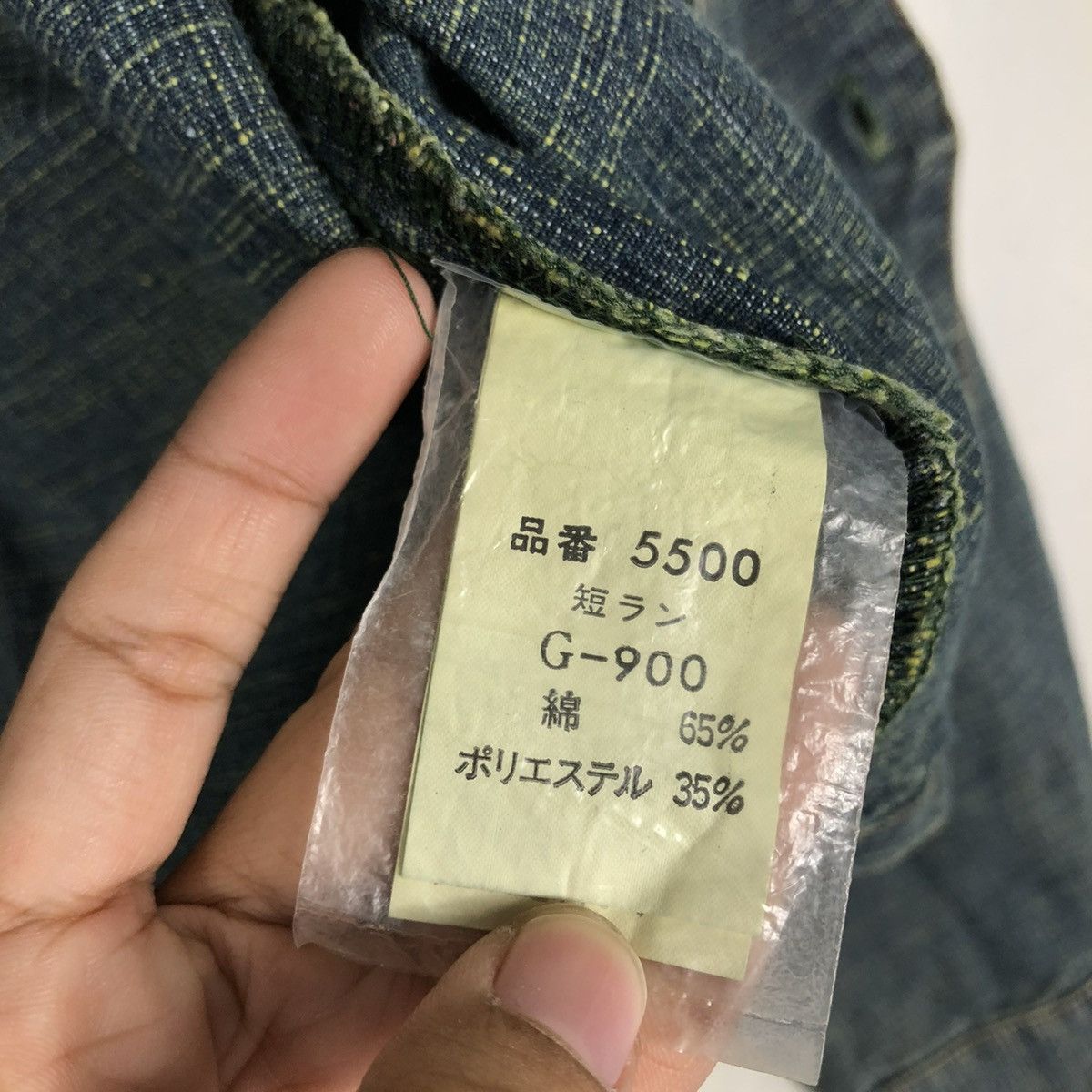 Japanese Brand 🔥CROPPED DENIM BIKER JACKET MIYOSHI JAPAN ISSEY MIYAKE Size US M / EU 48-50 / 2 - 20 Thumbnail