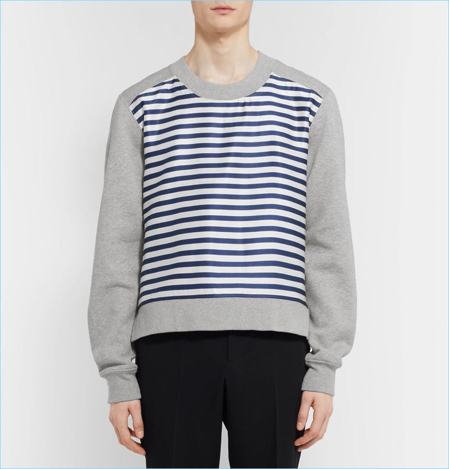 Burberry Burberry 2017 Striped Nylon Appliqué Logo Crewneck - XXL Size US XXL / EU 58 / 5 - 2 Thumbnail