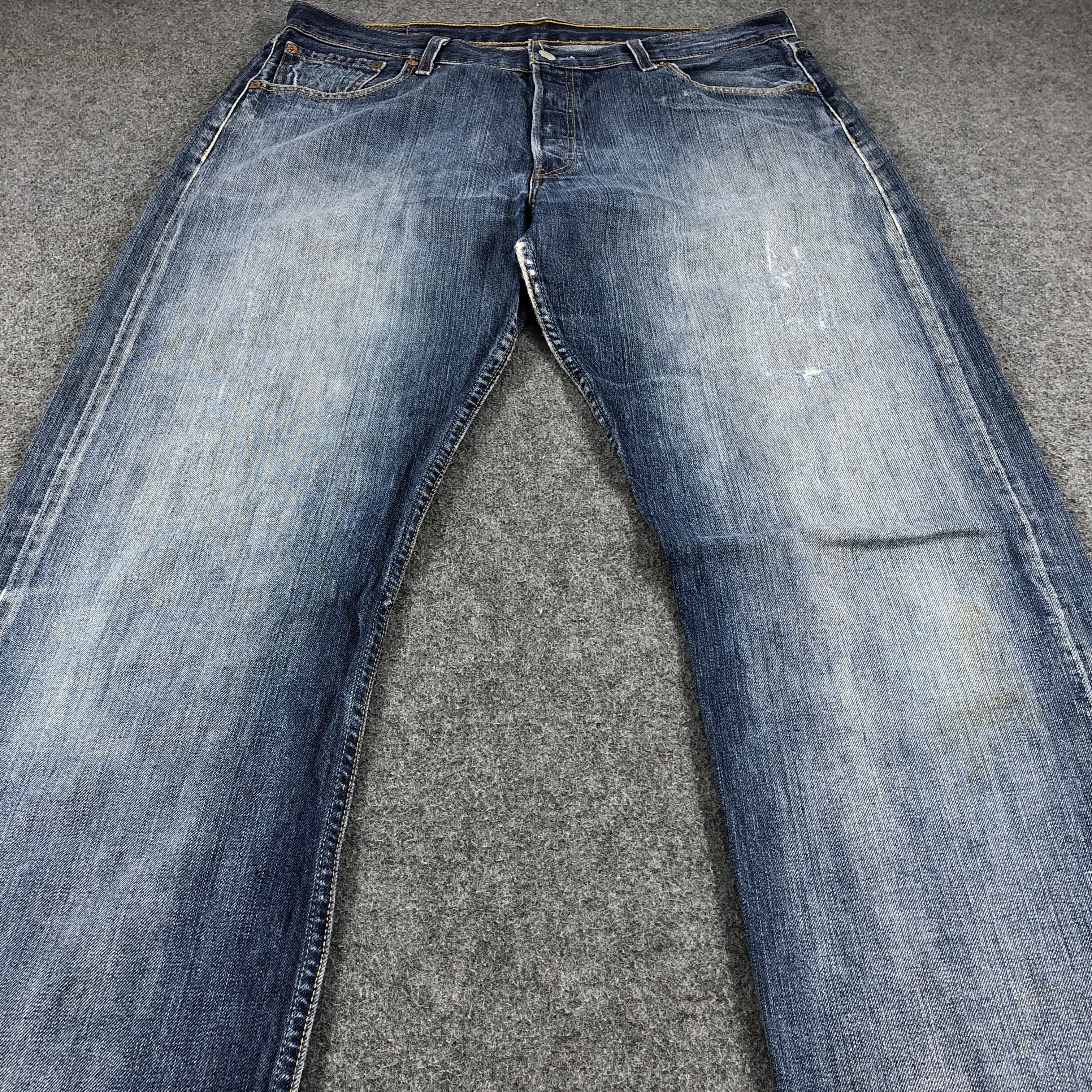 Levi's × Vintage Vintage 90s Levis 501 Jeans-JM942 Size US 37 - 3 Thumbnail