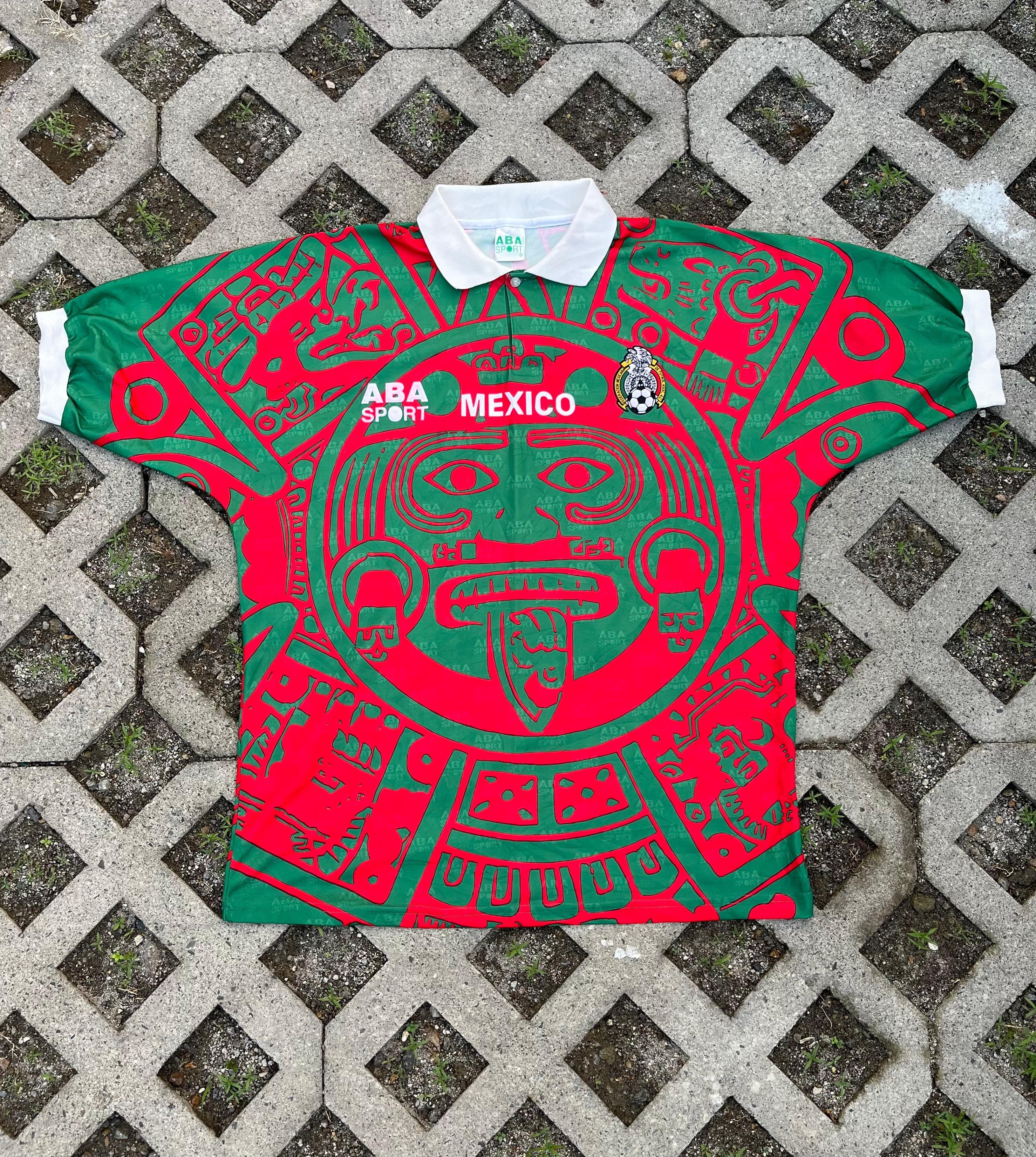 Vintage Vintage Mexico 1997 Third Jersey Size US L / EU 52-54 / 3 - 3 Thumbnail