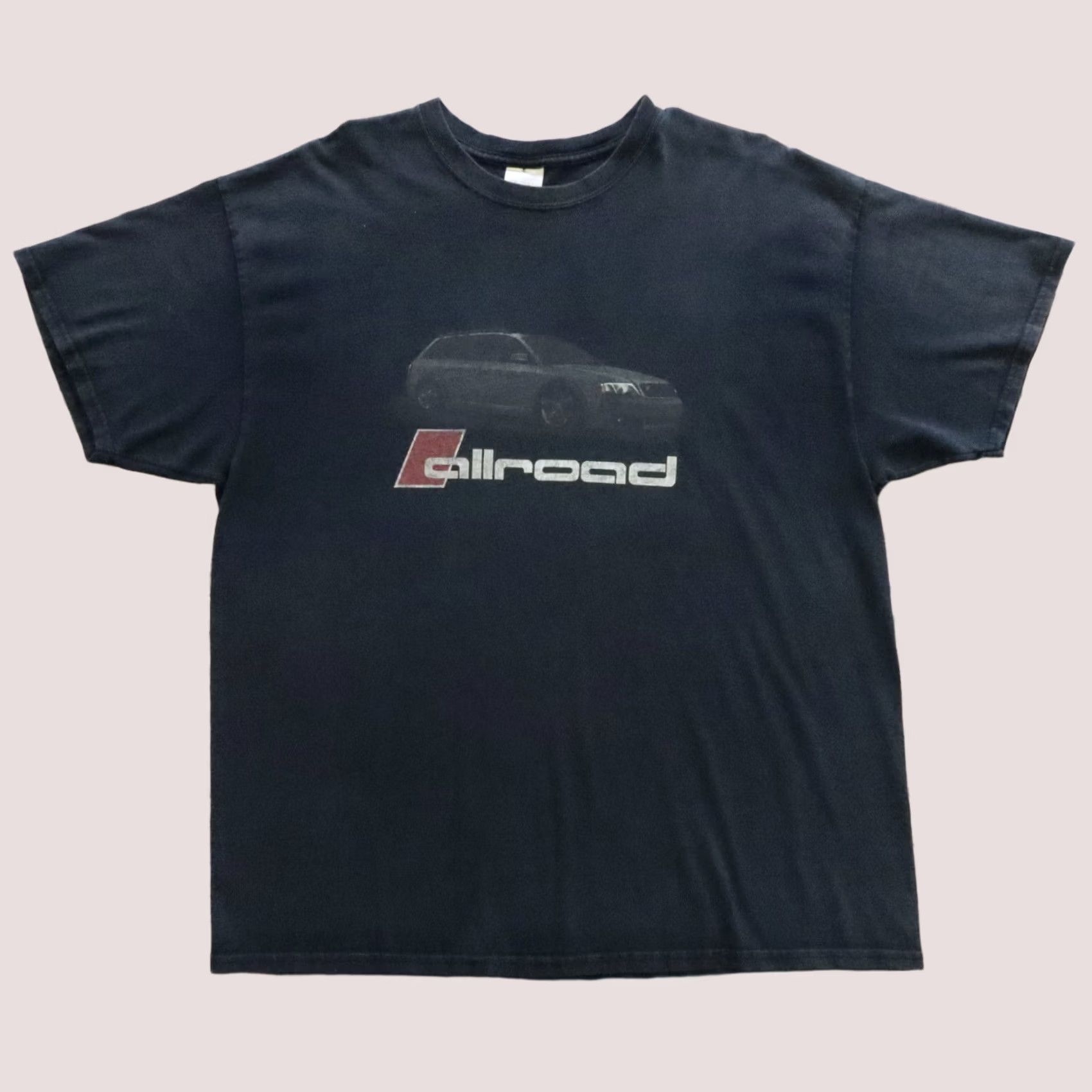 Gildan VINTAGE Audi Allroad Car Tshirt Shirt XL Black Automotive S4 S5 Mens Size US XL / EU 56 / 4 - 1 Thumbnail