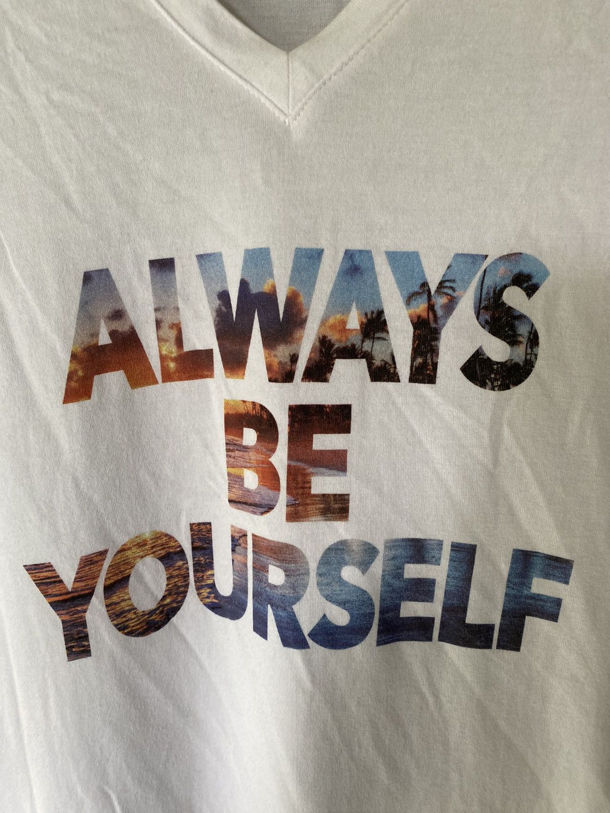 GOSTAR DE FUGA × Japanese Brand × Shellac 2000s FUGA poem Always be yourself tee Size US M / EU 48-50 / 2 - 4 Thumbnail