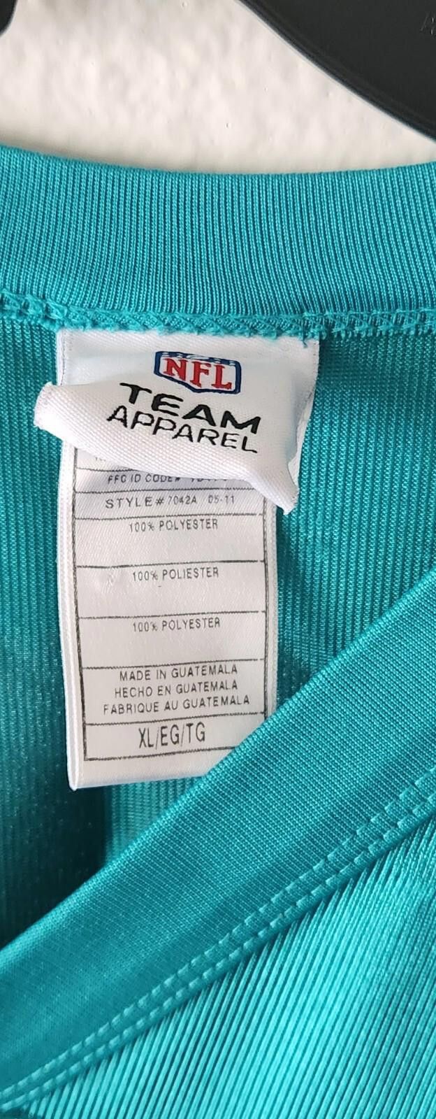 NFL BRANDON MARSHALL #19 MIAMI DOLPHIN JERSEY SZ XL Size US XL / EU 56 / 4 - 3 Thumbnail