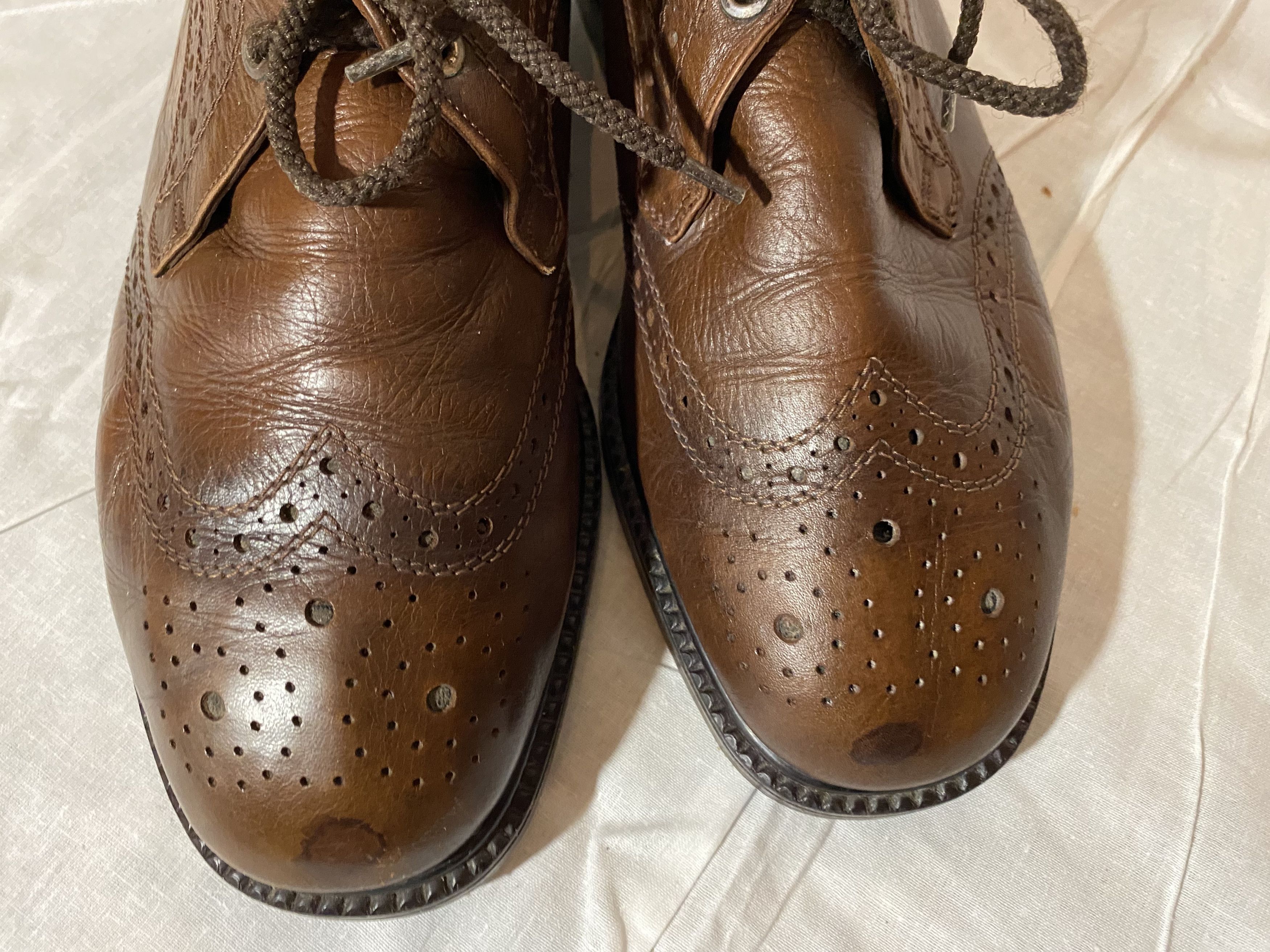 Dr. Martens Very RARE German Dr Martens Brown Brogue Size US 9 / EU 42 - 8 Thumbnail