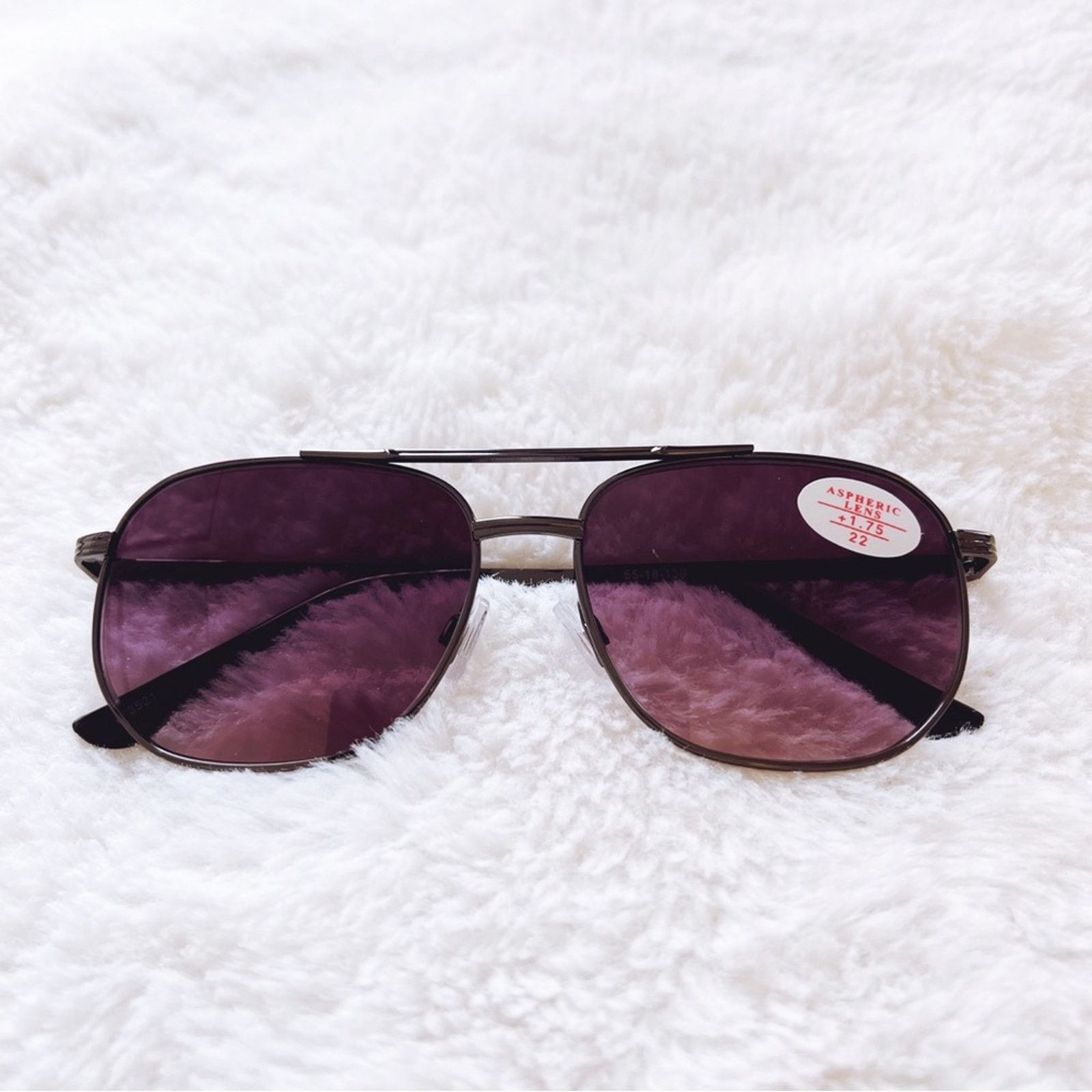 Other Nina Silver & Purple Lenses Tinted Reader Glasses Size ONE SIZE - 1 Thumbnail
