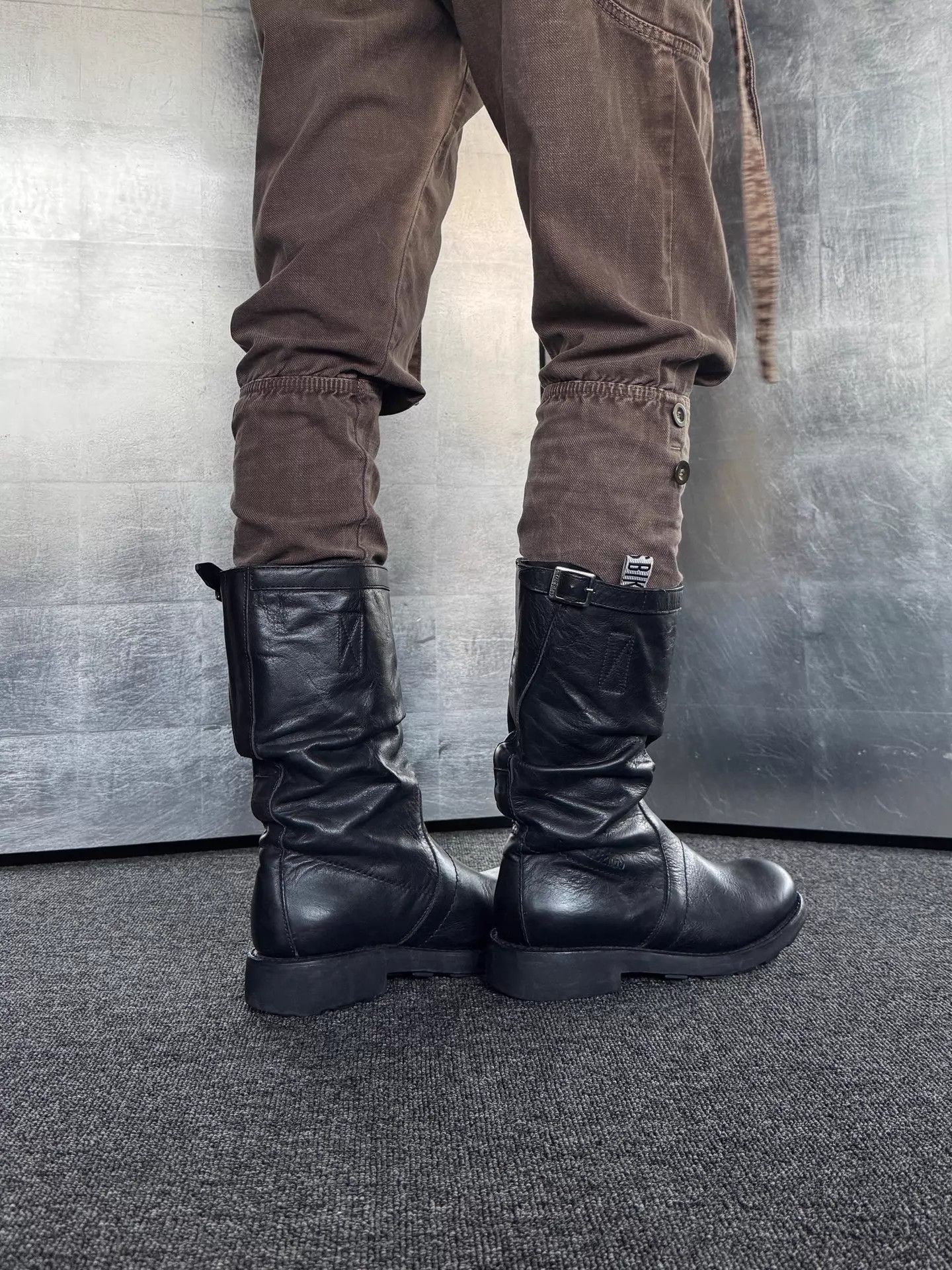 Belgian Shoes Belgian Brand Leather Boots 30cm Shaft Mint Size 38 Size US 7.5 / IT 37.5 - 5 Thumbnail