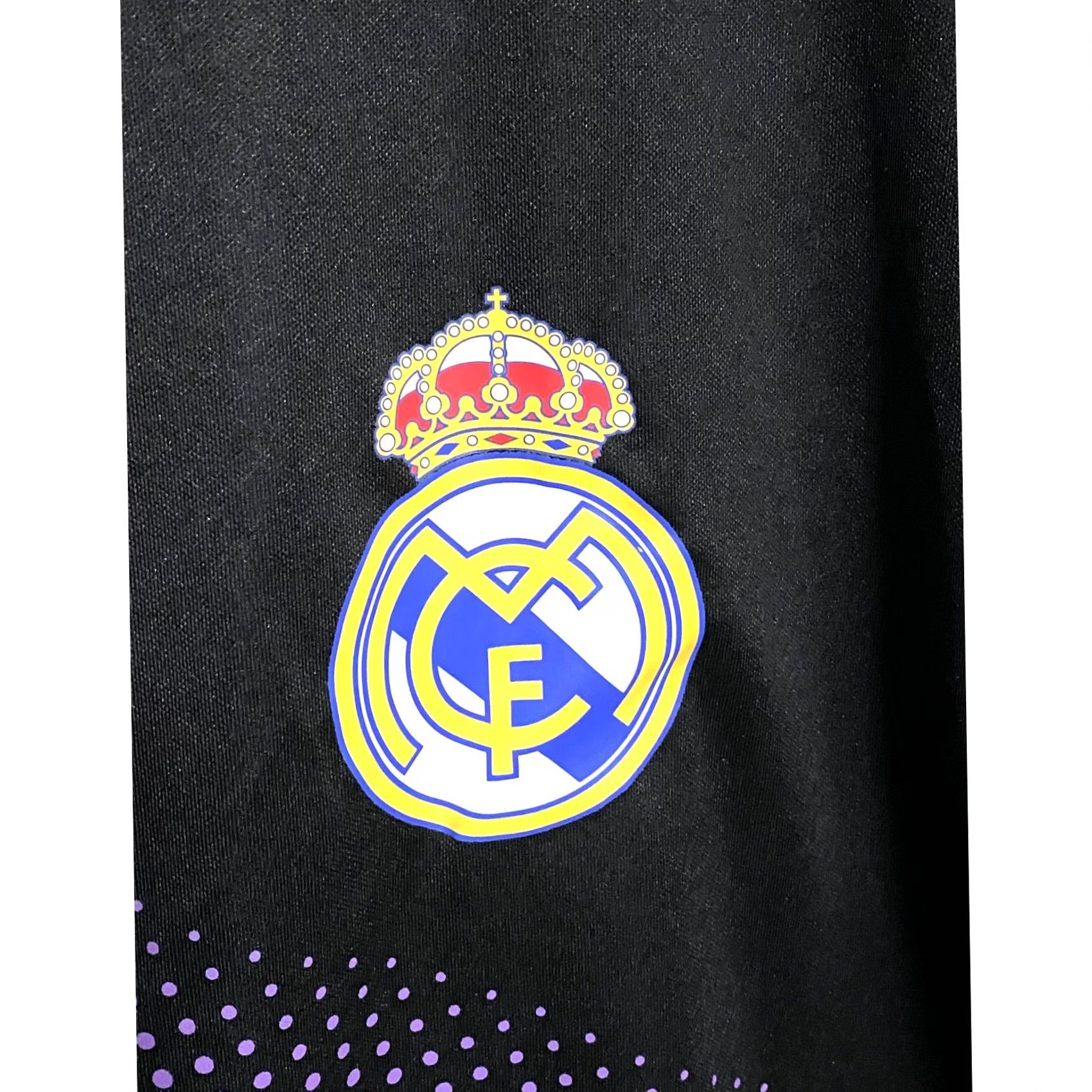 Vintage Real Madrid Shirt Men L Black Purple Athletic Sporty Screen Print Size US L / EU 52-54 / 3 - 4 Thumbnail