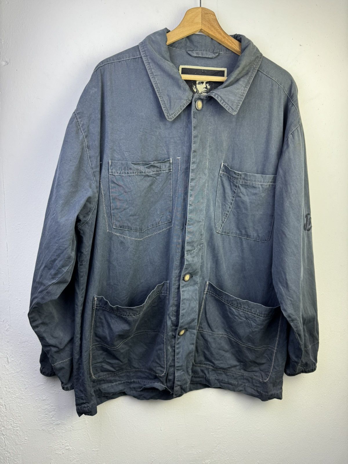 Vintage Vintage James Dean Overload Sanforized denim chore jacket Size US M / EU 48-50 / 2 - 3 Thumbnail