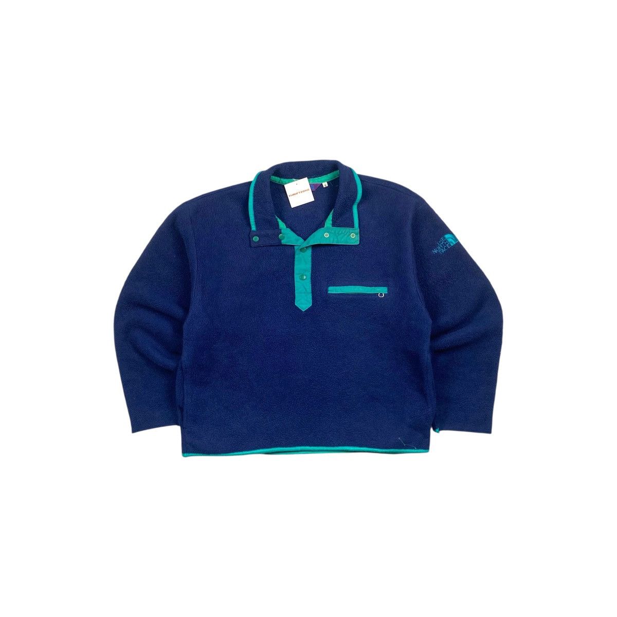 The North Face Vintage 90s The Northface Japan Fleece Crop Jacket Size M / US 6-8 / IT 42-44 - 1 Thumbnail