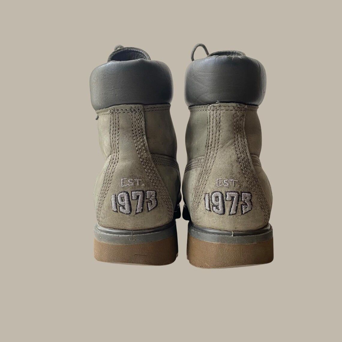 Timberland Vintage Timberland Boots Gray 6 Inch US 8.5 Nubuck Leather Size US 8.5 / EU 41-42 - 7 Thumbnail