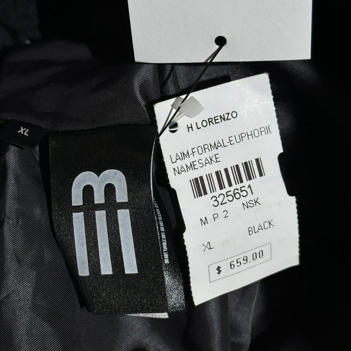 NAMESAKE $610 euphoric Hybrid split wool trouser Size US 36 / EU 52 - 4 Thumbnail