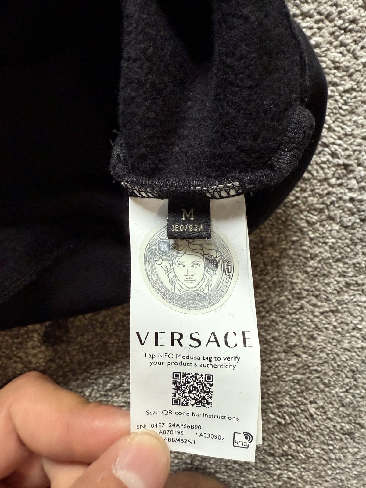 Versace Versace Checkered Medusa Knit Sweater Size US M / EU 48-50 / 2 - 4 Thumbnail