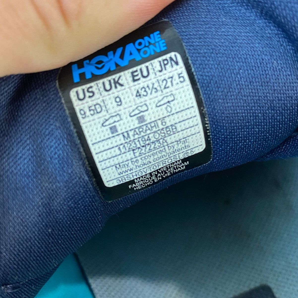 Hoka Hoka One One Arahi 6 Running Walking Sneakers Shoes 9.5D Size US 9.5 / EU 42-43 - 8 Thumbnail