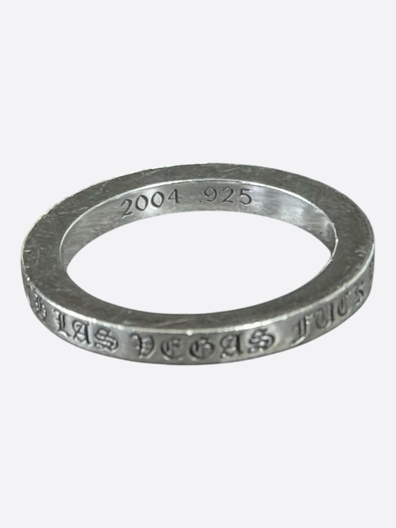 Chrome Hearts Chrome Hearts Silver Las Vegas Spacer Ring Size ONE SIZE - 6 Thumbnail