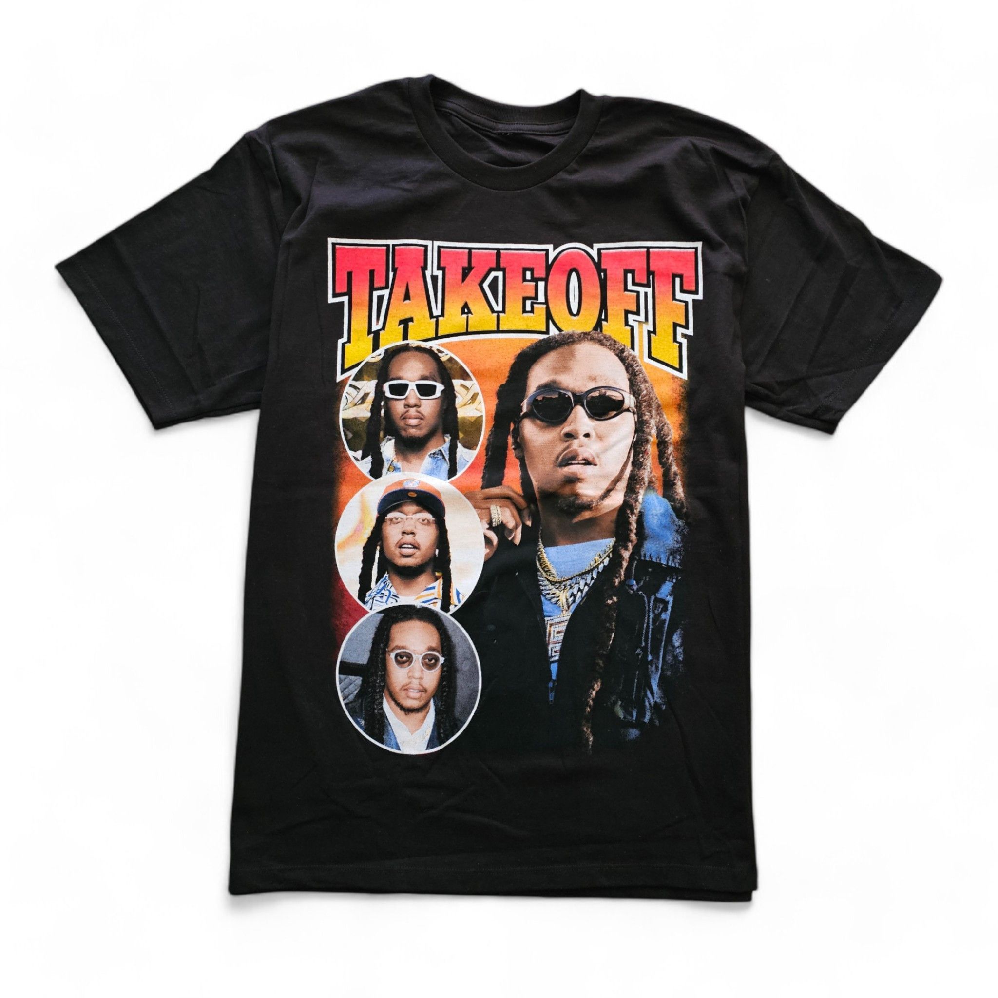 Vintage Takeoff Rapper T-shirt - black - XL Size US XL / EU 56 / 4 - 1 Thumbnail
