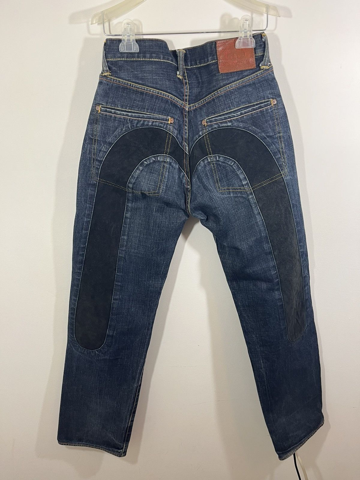 Evisu Suede Big Logo Selvedge Denim