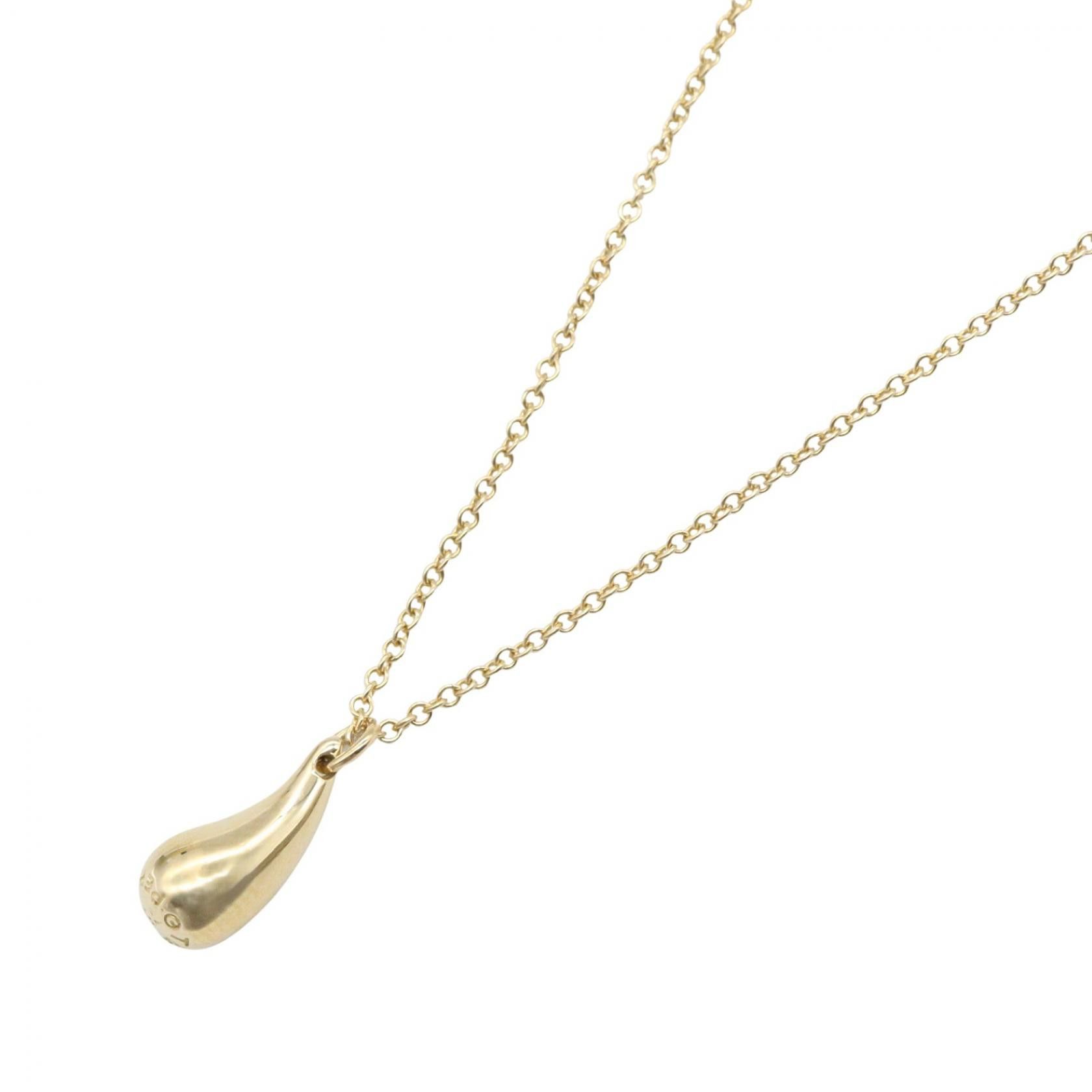 Tiffany & Co. Tiffany & Co. Tiffany & Co. Teardrop Au750 Necklace Precious Metal Necklace DUTY FREE for USA Size ONE SIZE - 1 Thumbnail