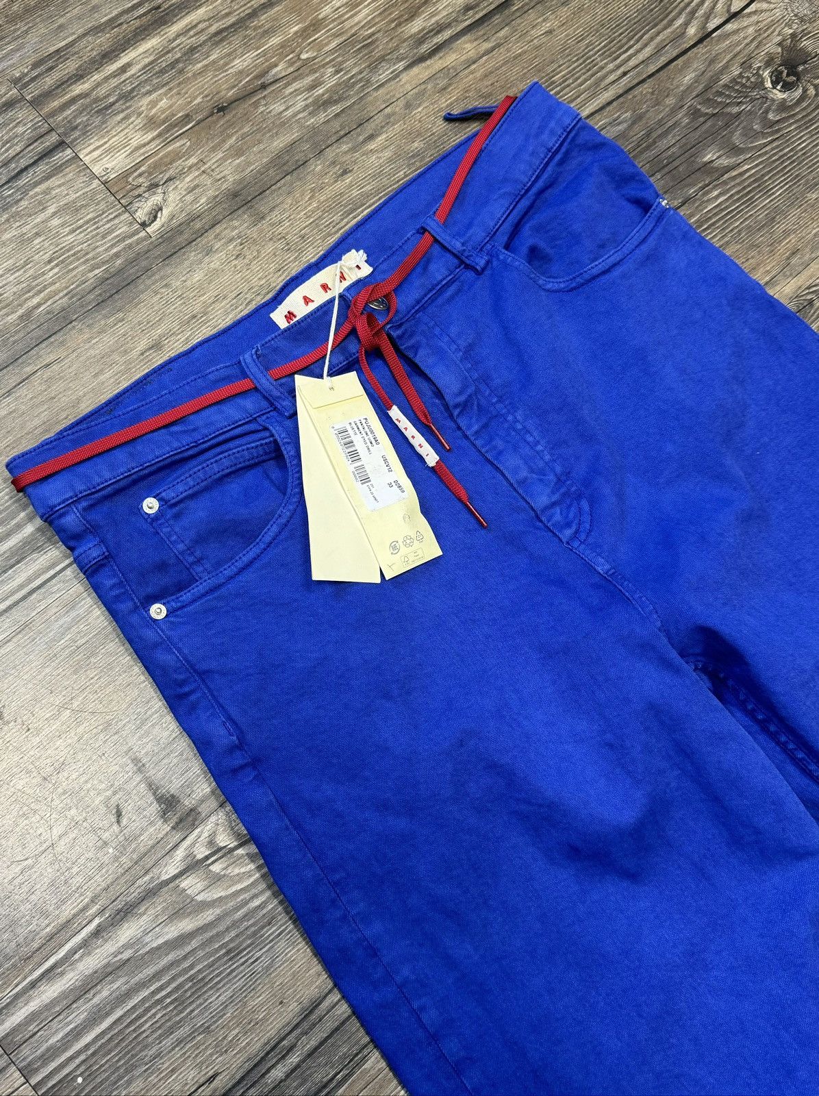 Marni Marni Blue Denim Size US 33 - 2 Thumbnail