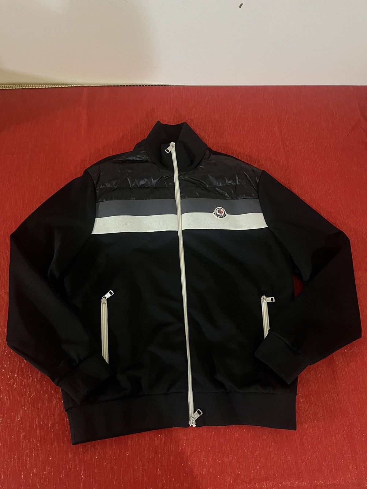 Moncler Moncler Striped Cardigan Jacket Sz XS Size US XS / EU 42 / 0 - 17 Thumbnail