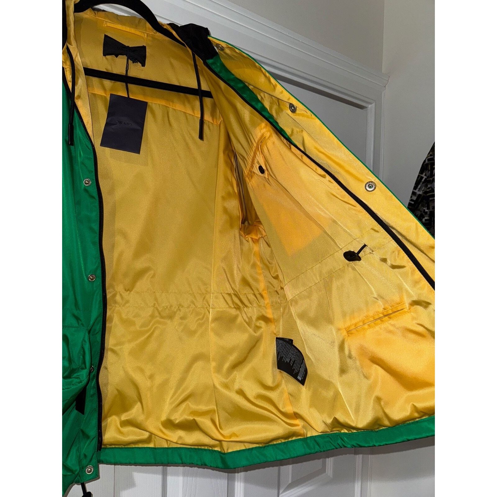 Prada Prada SS20 Aoyama Oversized Nylon Jacket Medium M Size US M / EU 48-50 / 2 - 12 Thumbnail