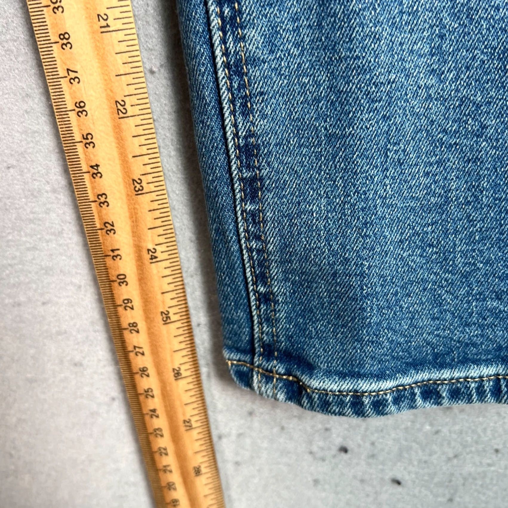 Uniqlo UNIQLO Womens Jeans Vintage/Regular Mid-Rise Skinny Denim 23 Blue Cotton Blend Adult Womens 23 Jeans Women - 26in Inseam Size 40" / US 18 - 7 Thumbnail