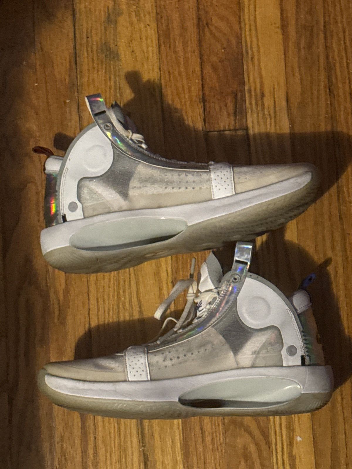 Jordan Brand × Nike Air Jordan 34 “Metallic Silver” Size US 9.5 / EU 42-43 - 4 Thumbnail