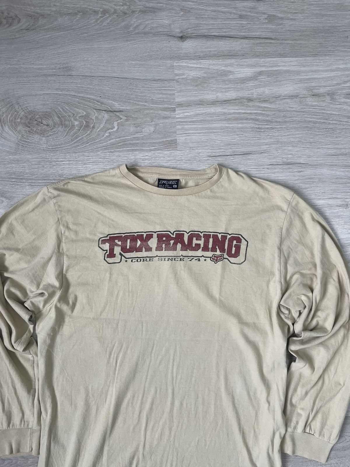 Fox Racing × Vintage Vintage Long Sleeve Fox Racing Jersey Size US XL / EU 56 / 4 - 4 Thumbnail