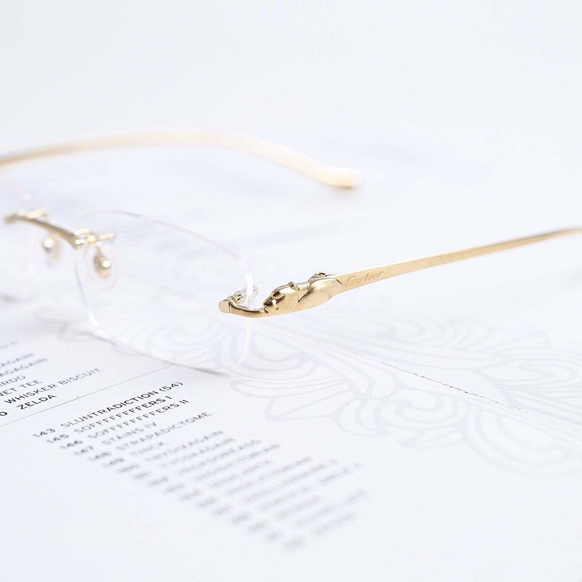 Cartier CARTIER CT0061O 002 GLASSES Size ONE SIZE - 3 Thumbnail