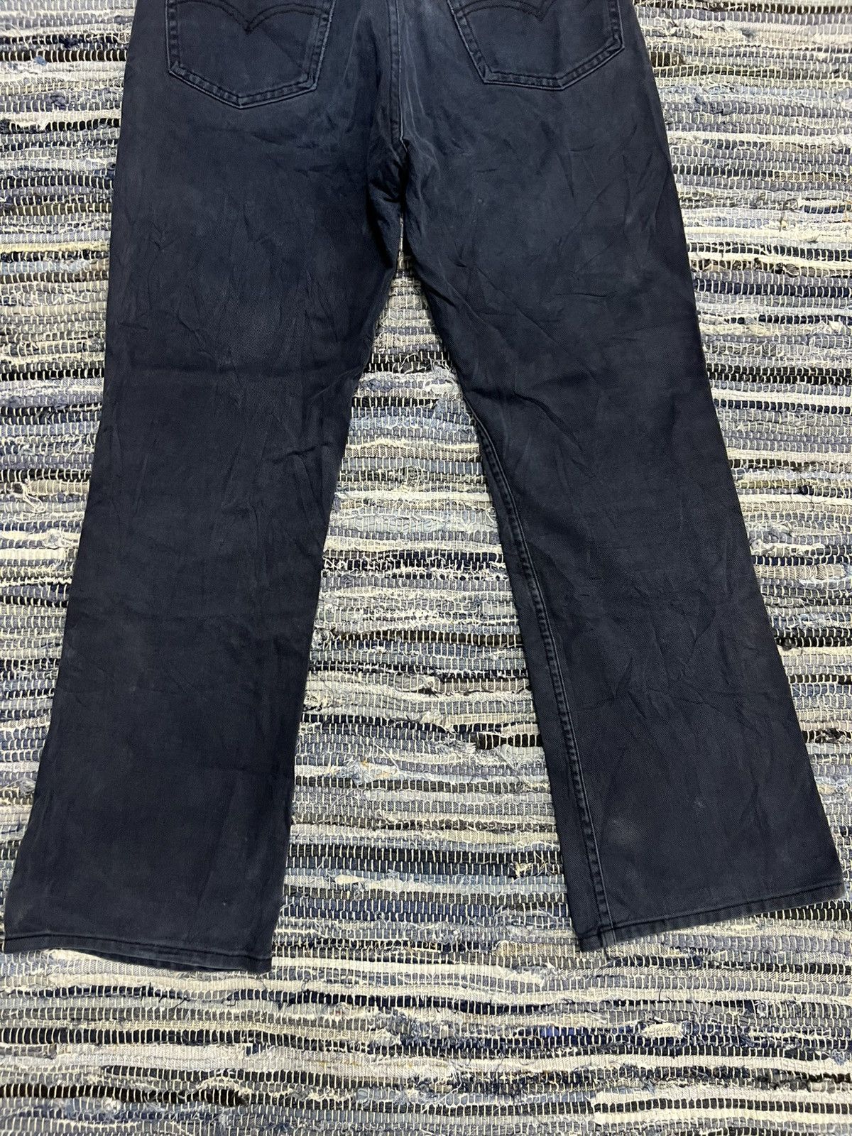 Levi's Vintage Clothing Vintage 1996 Levis 517 White Tab Flare Hem Distressed Jean Size US 32 / EU 48 - 5 Thumbnail