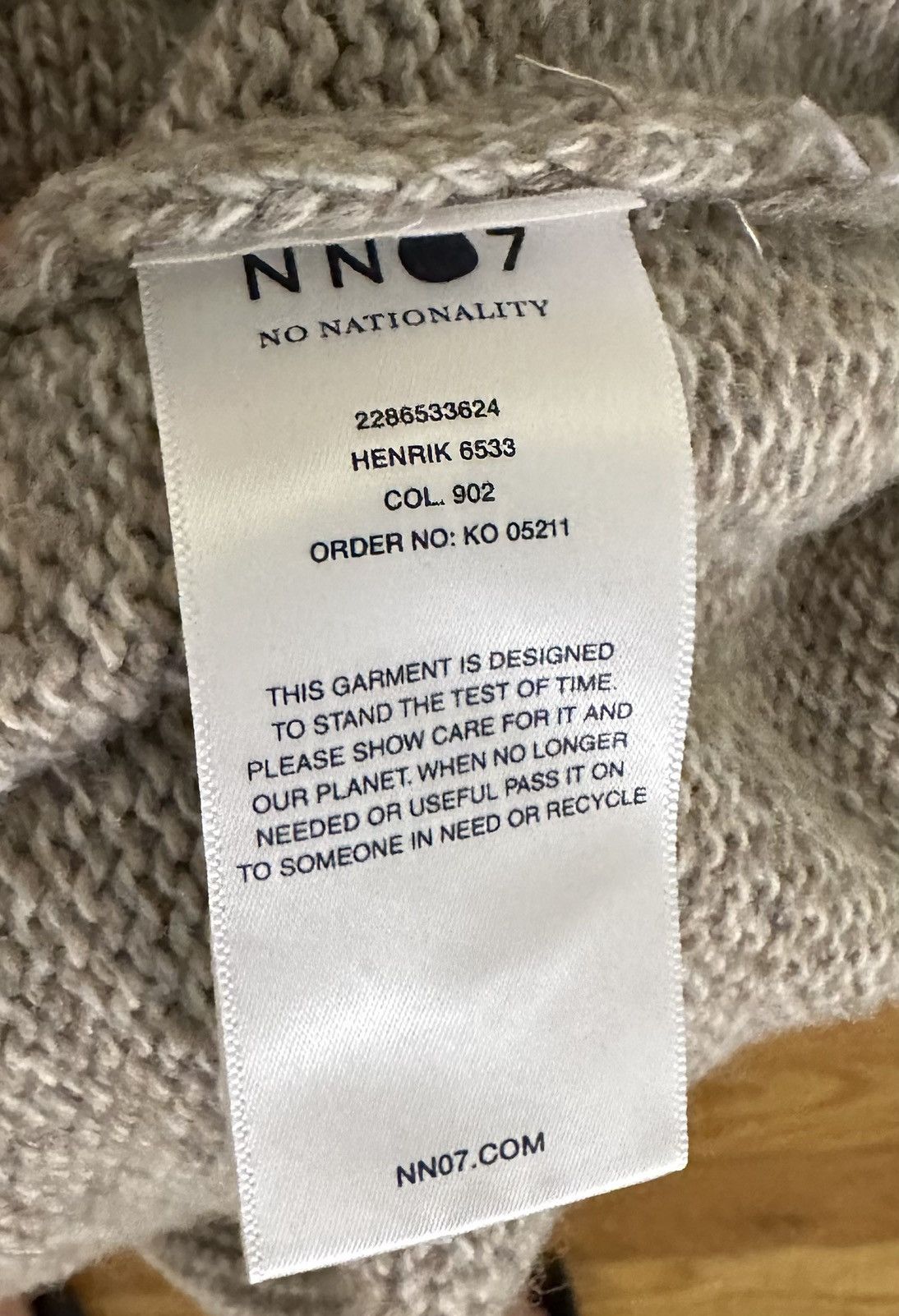 NN07 NN07 Sweater Size US XXL / EU 58 / 5 - 2 Thumbnail