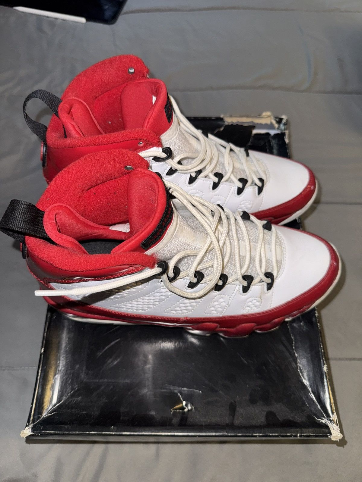Jordan Brand Air Jordan 9 retro “Gym Red” Size US 9.5 / EU 42-43 - 8 Thumbnail