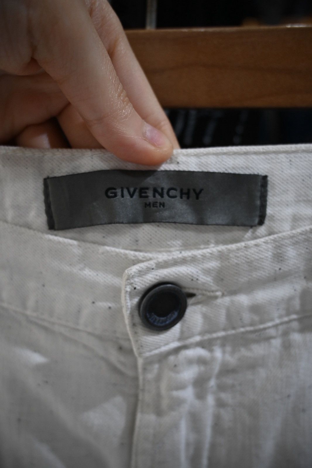 Givenchy Givenchy by Julien Macdonald 2000’s pepper wash denim pant Size US 32 / EU 48 - 12 Thumbnail