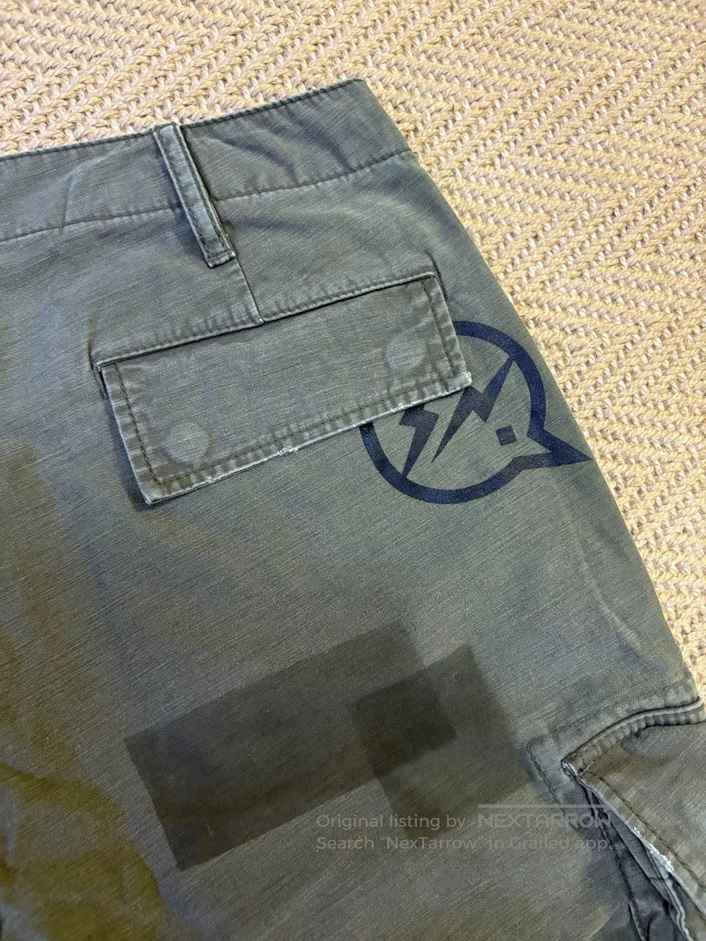 Vanquish denim cargo pants by vanquish & fragment. Size US 36 / EU 52 - 6 Thumbnail