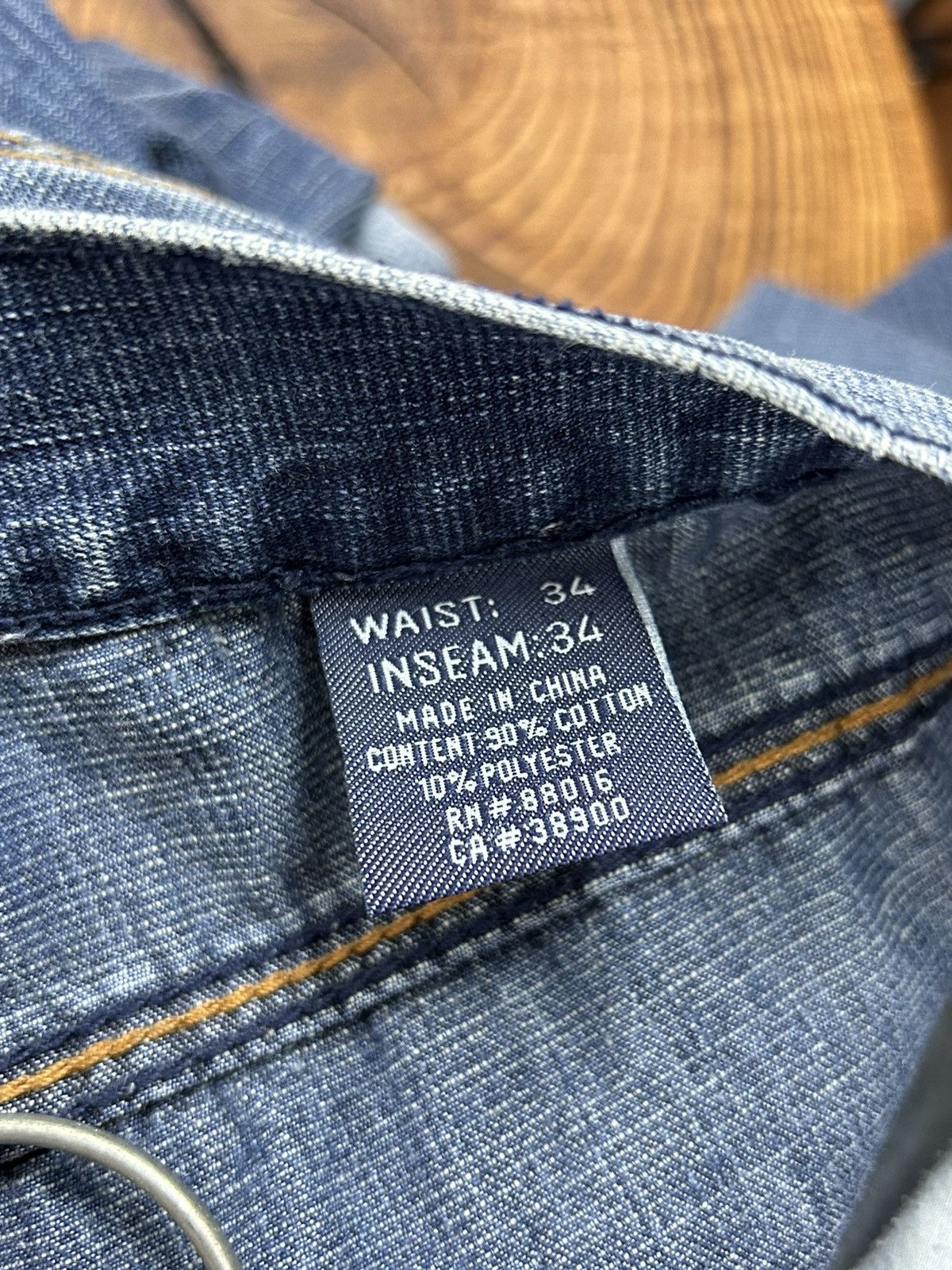 Pelle Pelle 00s Vintage Pelle Pelle Y2K Dark Wash Rap Hip Hop Jeans Size US 34 / EU 50 - 12 Thumbnail