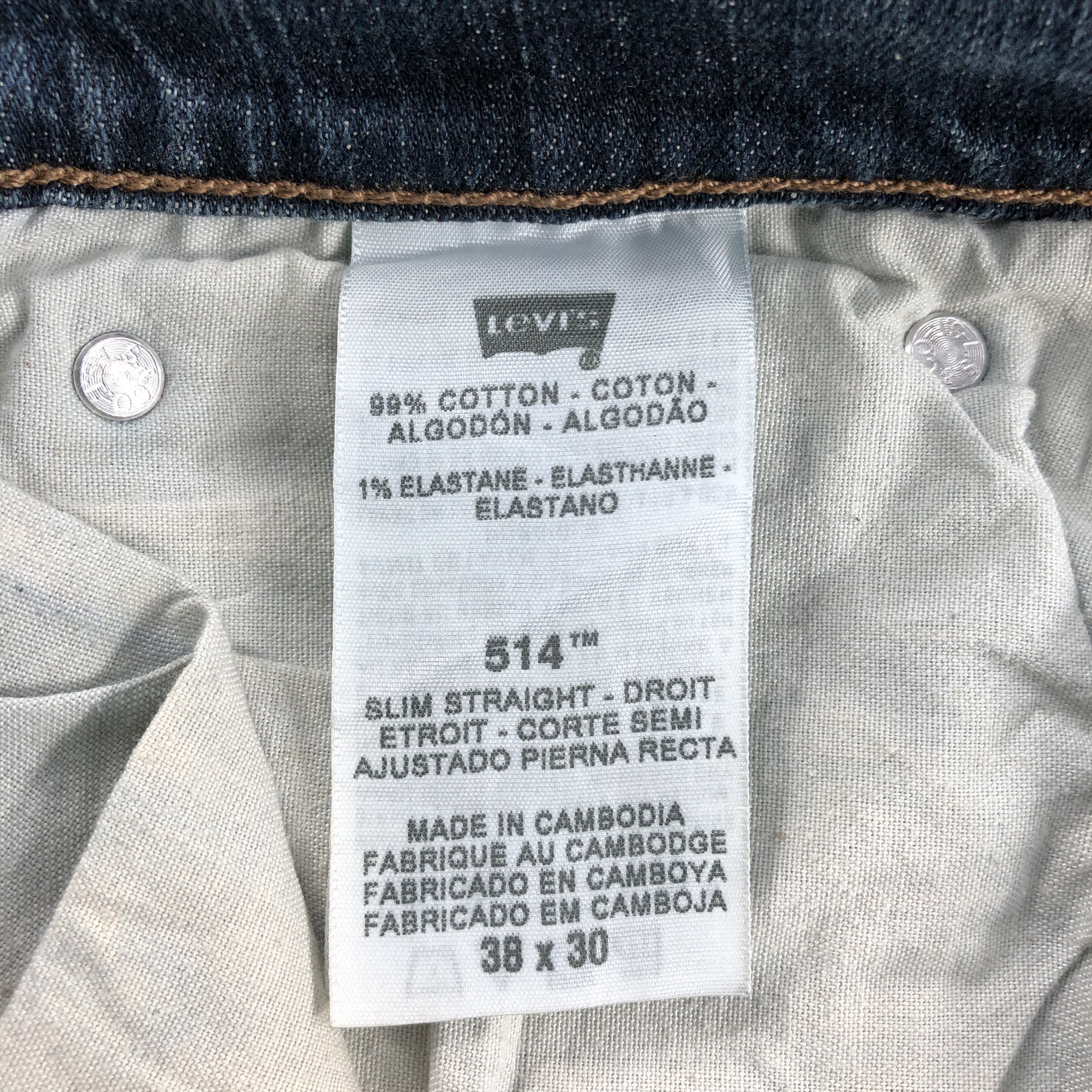 Levi's × Vintage Vintage Levis 514 Jeans-JM1307 Size US 38 / EU 54 - 10 Thumbnail