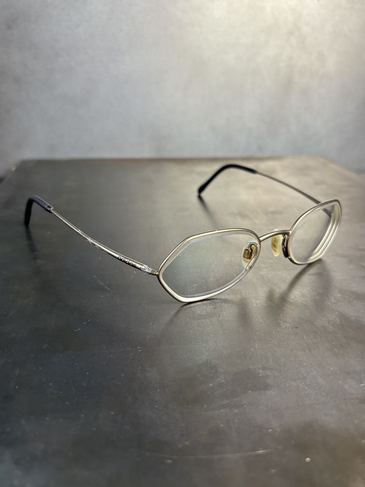 Adidas × Vintage Vintage Adidas Eyeglasses Frames Austria Masters Angular Hex Size ONE SIZE - 21 Thumbnail