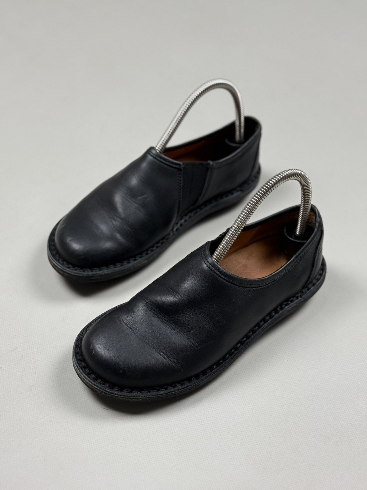 Trippen Trippen Yen Ladies Leather Avant-Garde Low Top Classic Shoes Size US 6 / IT 36 - 10 Thumbnail