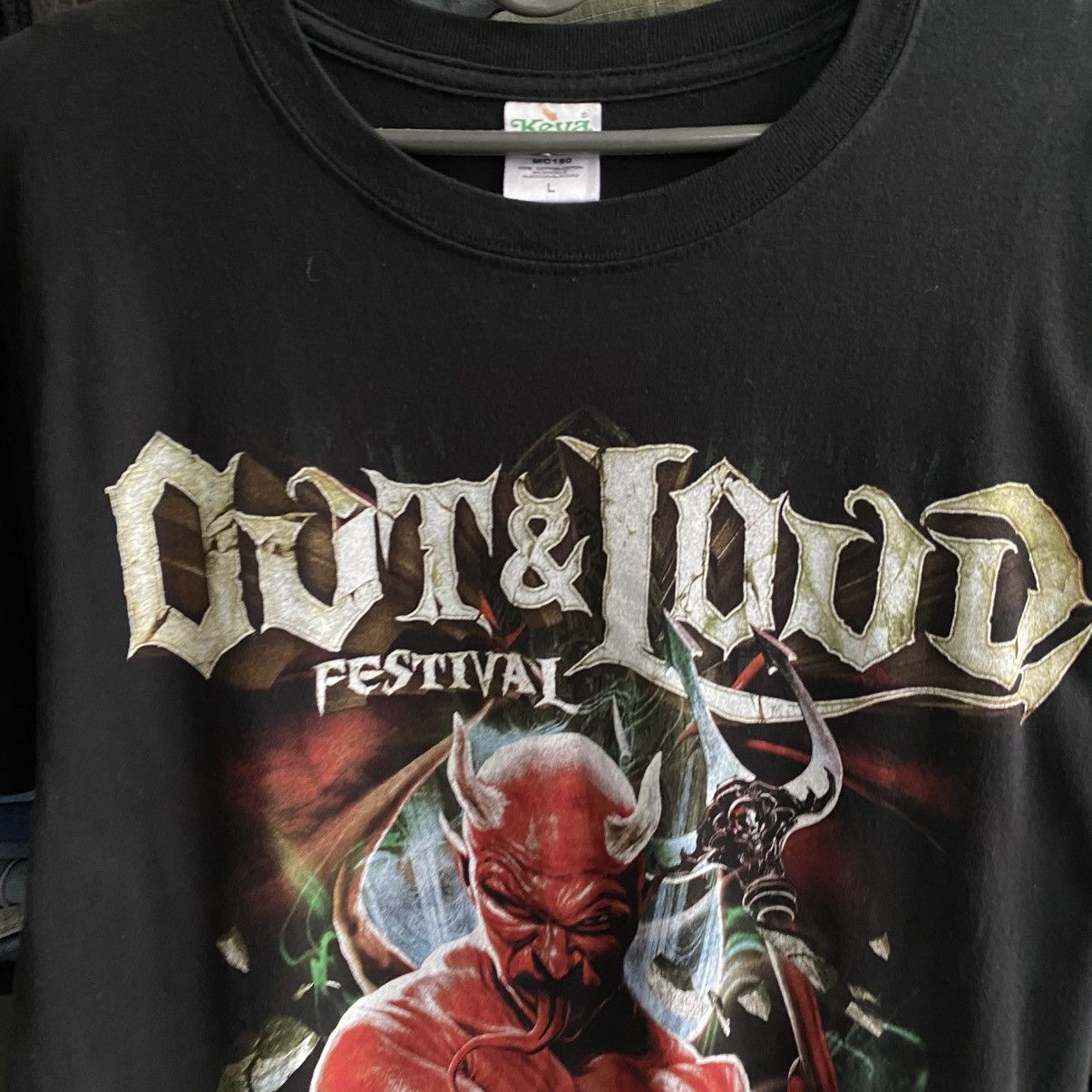 Band Tees Vintage Out&Loud Big Logo Festival 00’s band tee Size US L / EU 52-54 / 3 - 3 Thumbnail