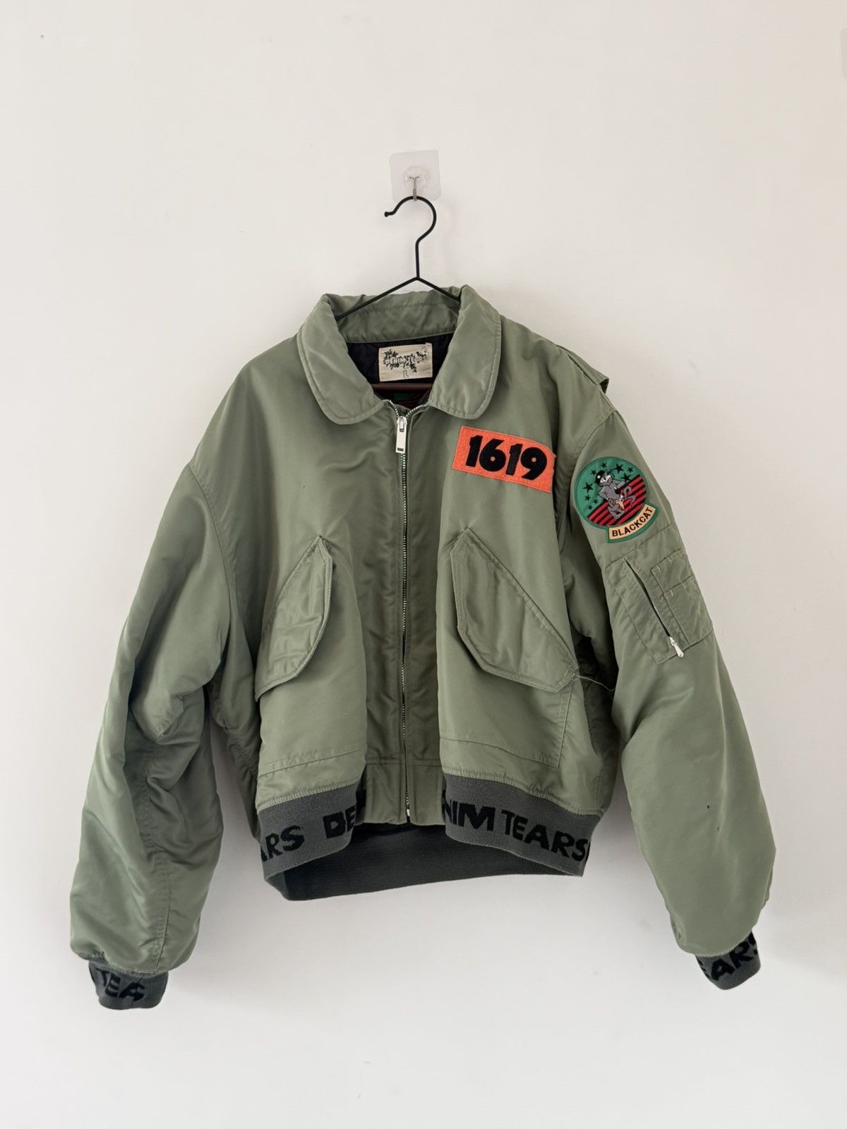 DENIM TEARS Denim Tears Trans-Atlantic Flight Jacket | Grailed