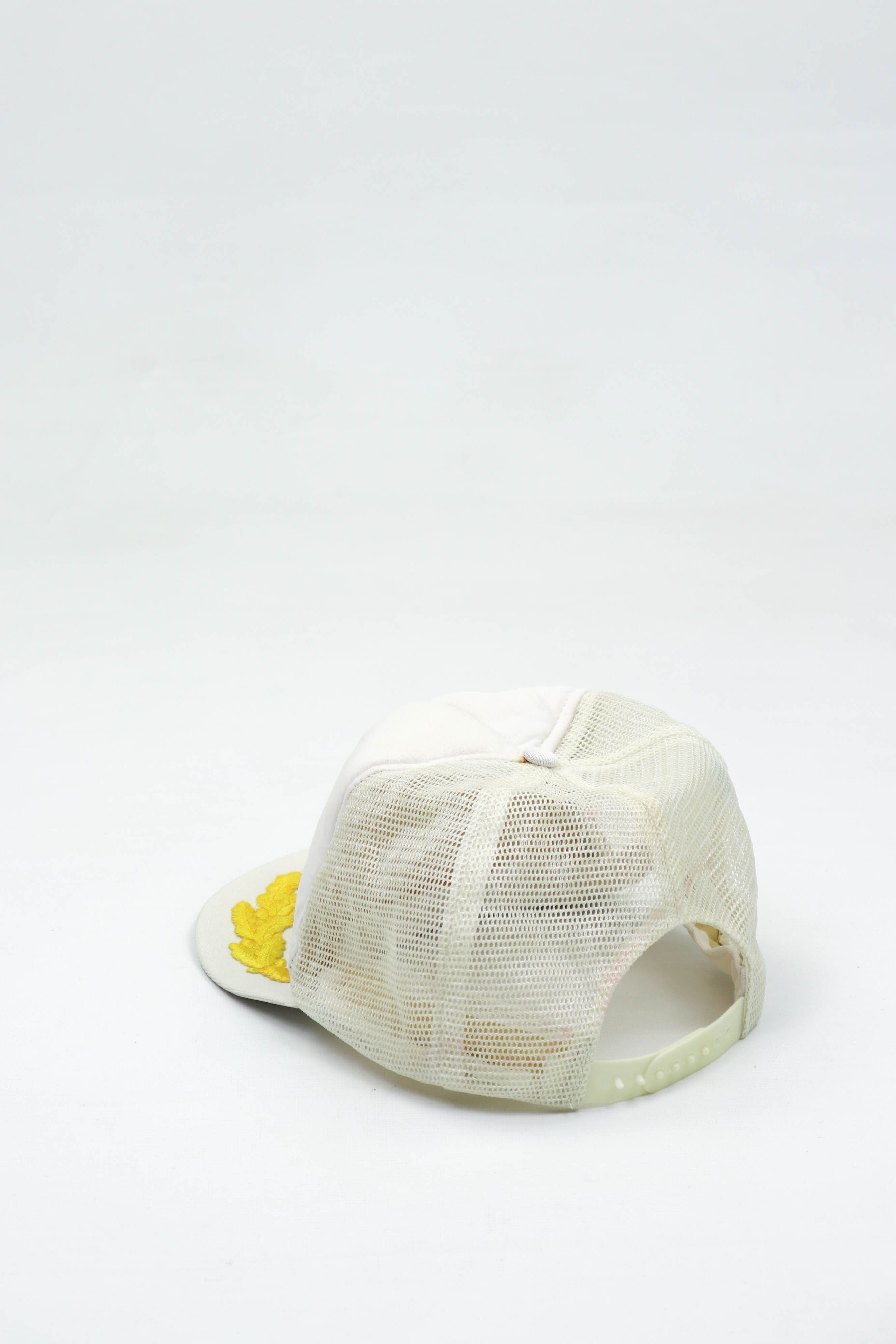 Vintage 80-90s Vintage RIGGS White Trucker Cap Hat Size ONE SIZE - 4 Thumbnail