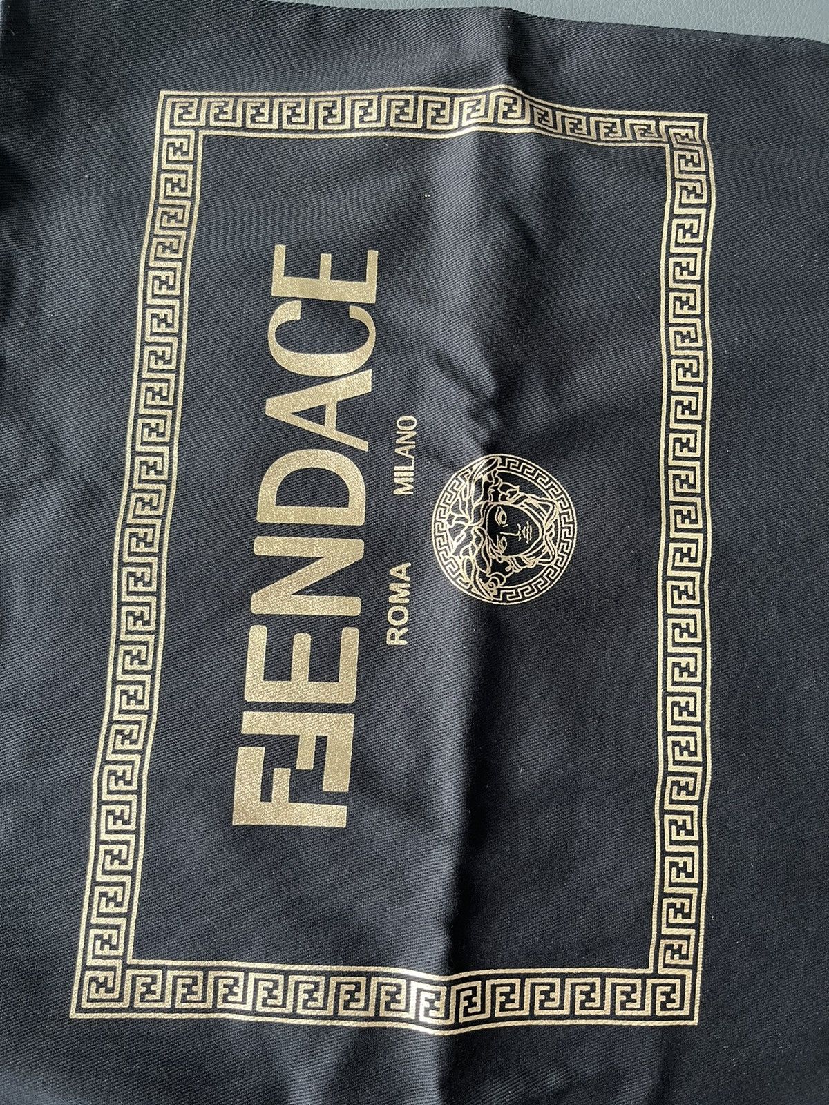 Fendi × Versace Super Rare Not-for-Sale Fendace Fendi x Versace Pouch Size ONE SIZE - 1 Thumbnail