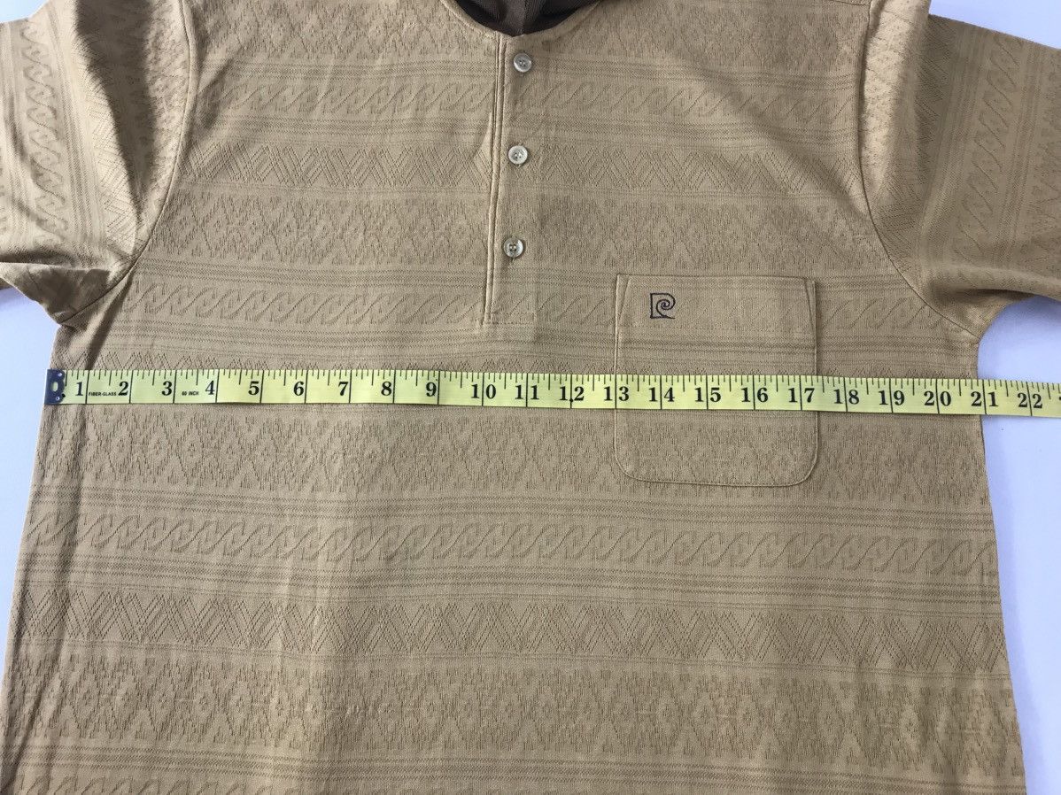 Pierre Cardin 90s Pierre Cardin Paris Tricot Single Pocket Polo Tee Size US M / EU 48-50 / 2 - 10 Thumbnail